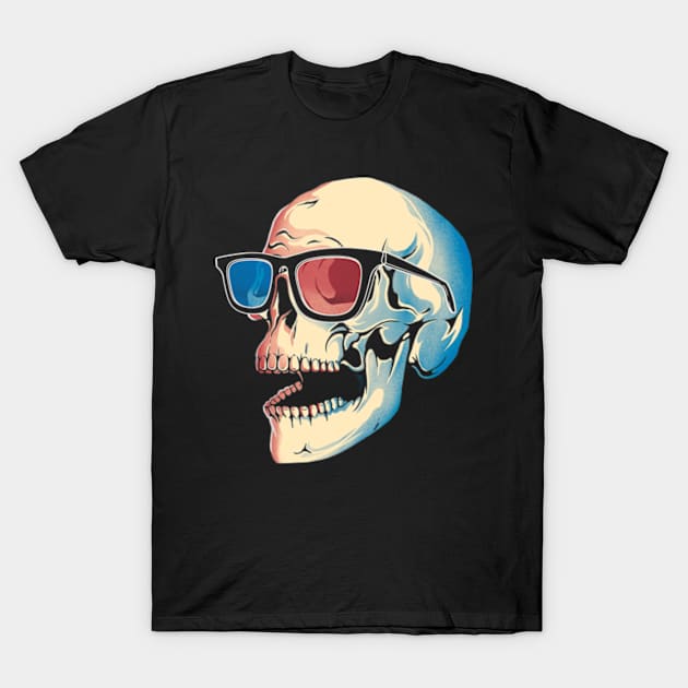 3D Horror Movie T-Shirt by Eoli Studio